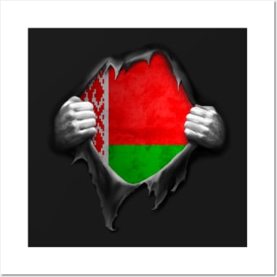 Belarus Flag. Proud Belarusian Posters and Art